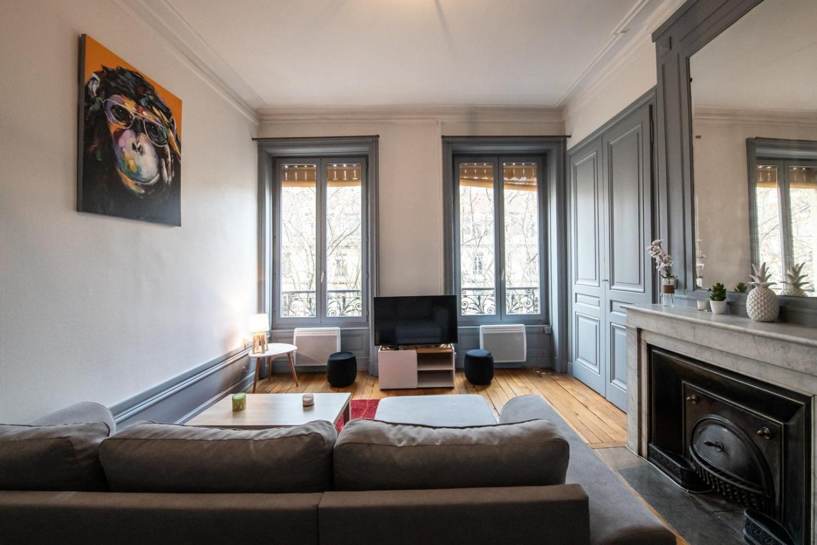 Le Vendome - Bel Appartement Proche Centre Ville リヨン エクステリア 写真